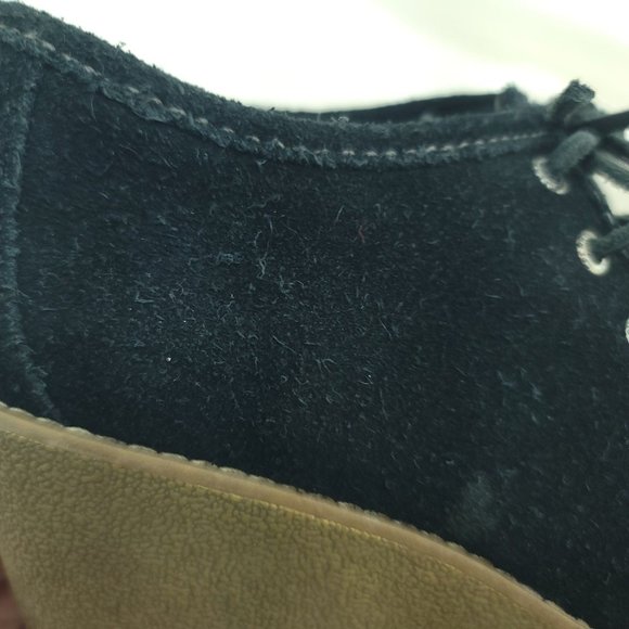 Sperry Womens Stella Keel STS96140 Black Leather Lace Up Ankle Booties Size 7.5M - Picture 9 of 15